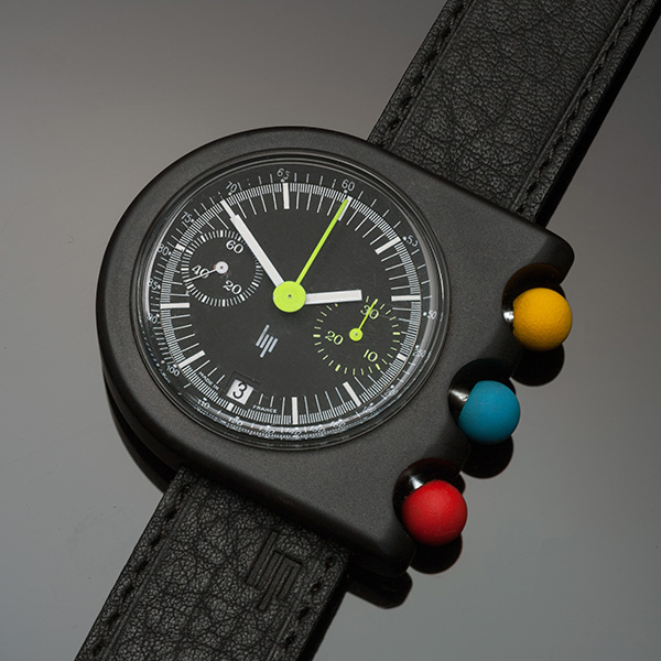 Lip Mach 2000 wrist chronograph button image